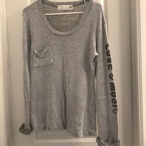 Vintage Havana “live&music” knit sweater